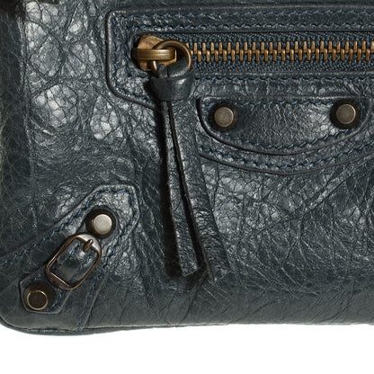 Balenciaga Agneau Classic Hardware M Porte-Monnaie Coin Purse Anthracite 6 of 8
