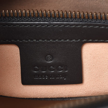Gucci Calfskin is Life Print Messenger Bag Black 6 of 9