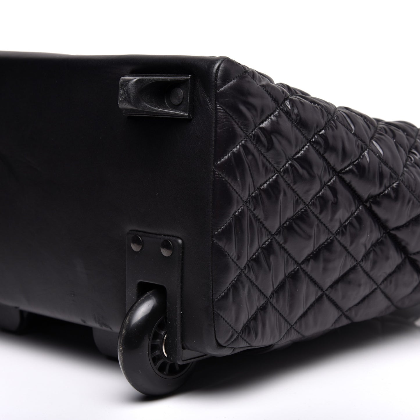 Nylon Quilted Coco Cocoon Trolley Black