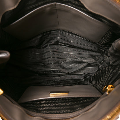 Prada Saffiano Large Galleria Double Zip Tote Argilla 4 of 8