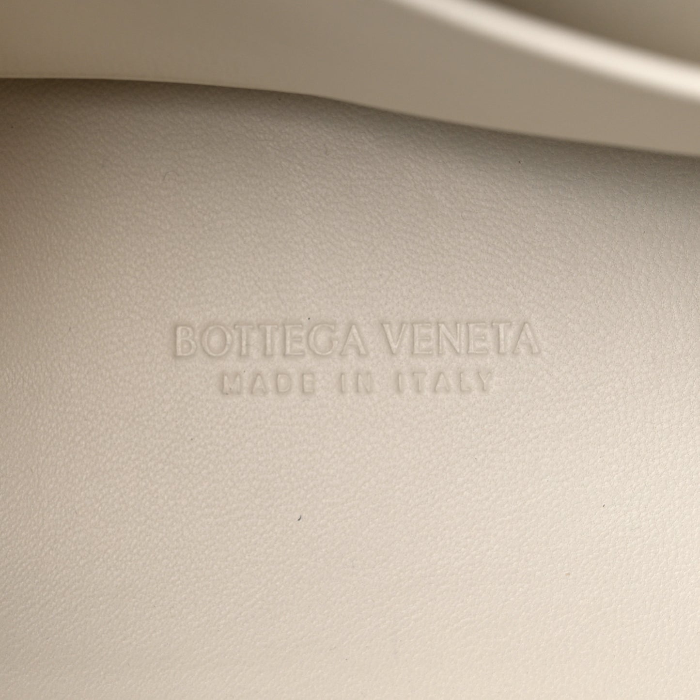 Nappa Intrecciato Small Andiamo Shoulder Bag White