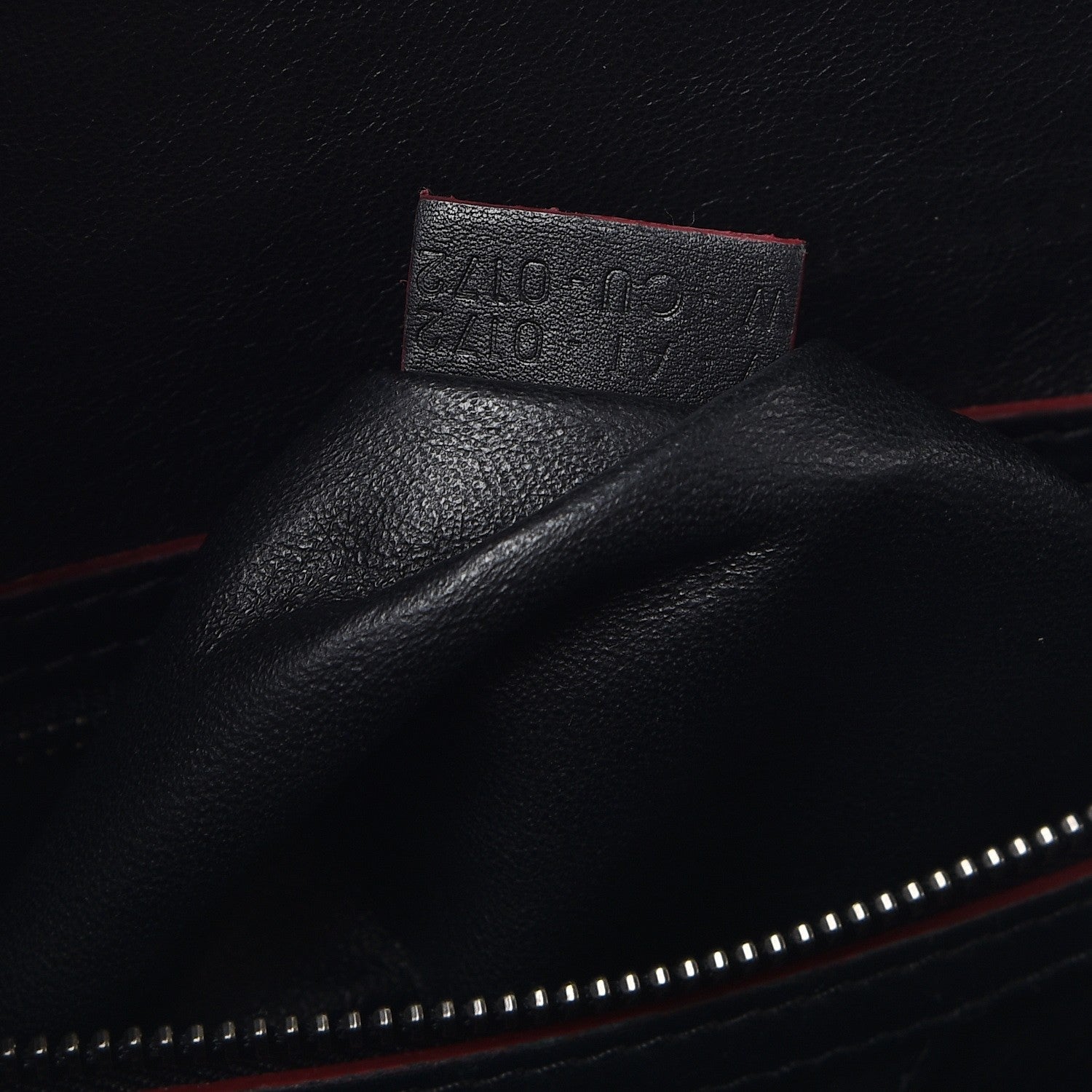 Celine Smooth Calfskin Mini Luggage Black Pink Trim 8 of 27