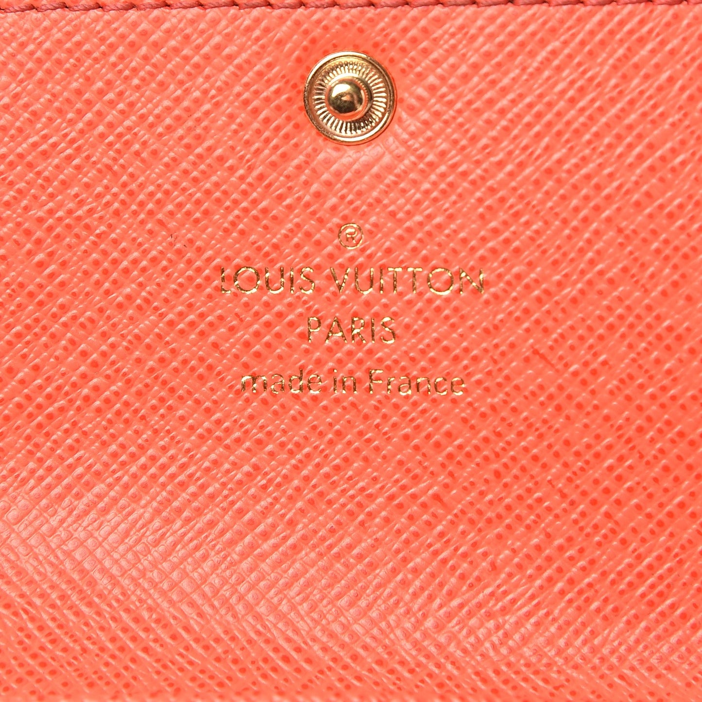 Monogram 6 Key Multicles Holder Poppy