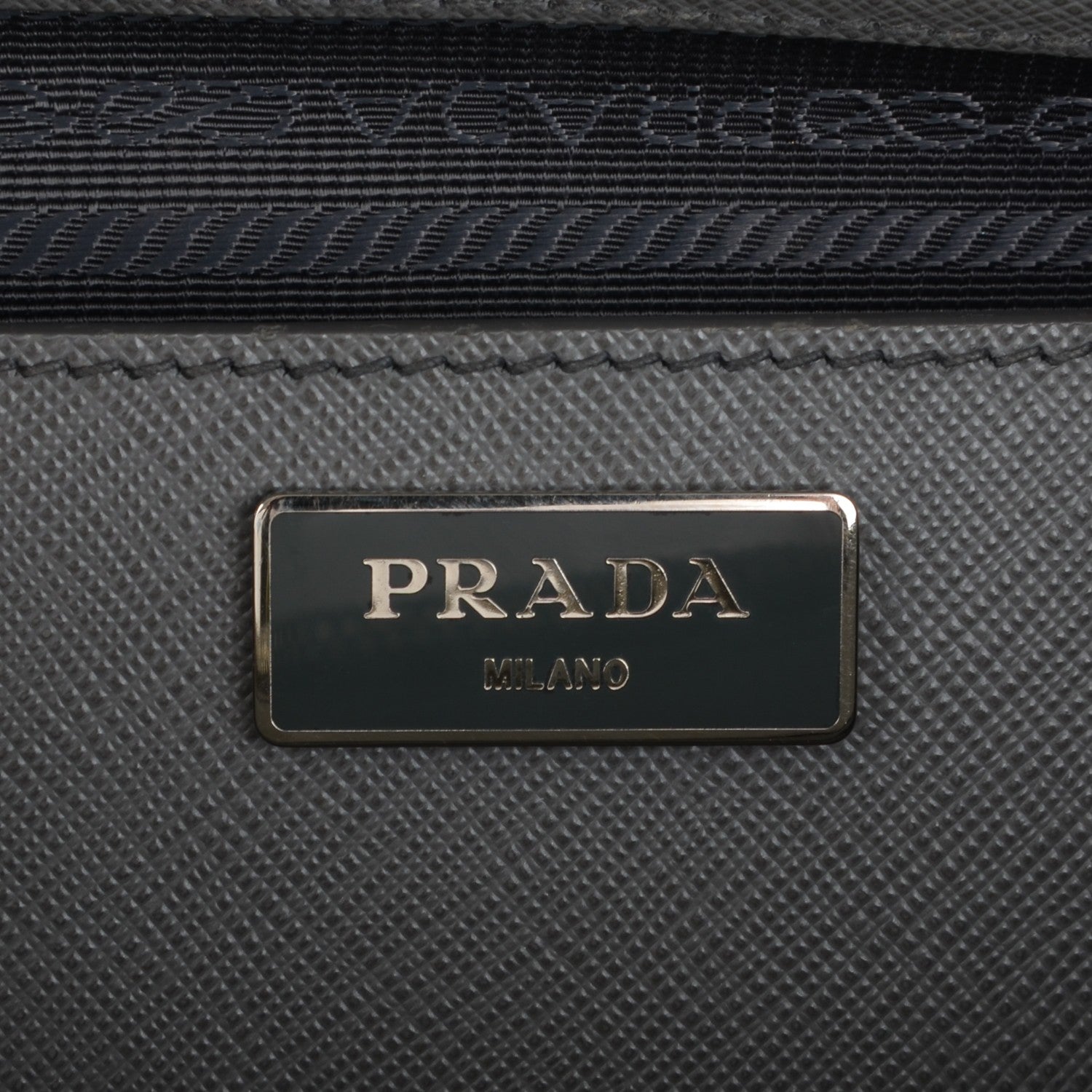 Prada Saffiano Medium Galleria Double Zip Tote Marmo 6 of 7