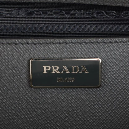 Prada Saffiano Medium Galleria Double Zip Tote Marmo 6 of 7