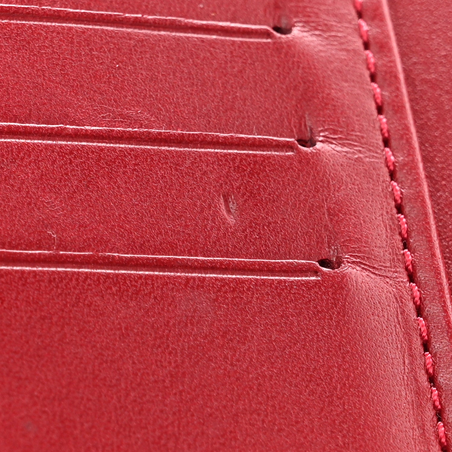 Louis Vuitton Vernis French Purse Wallet Pomme D'Amour 9 of 15