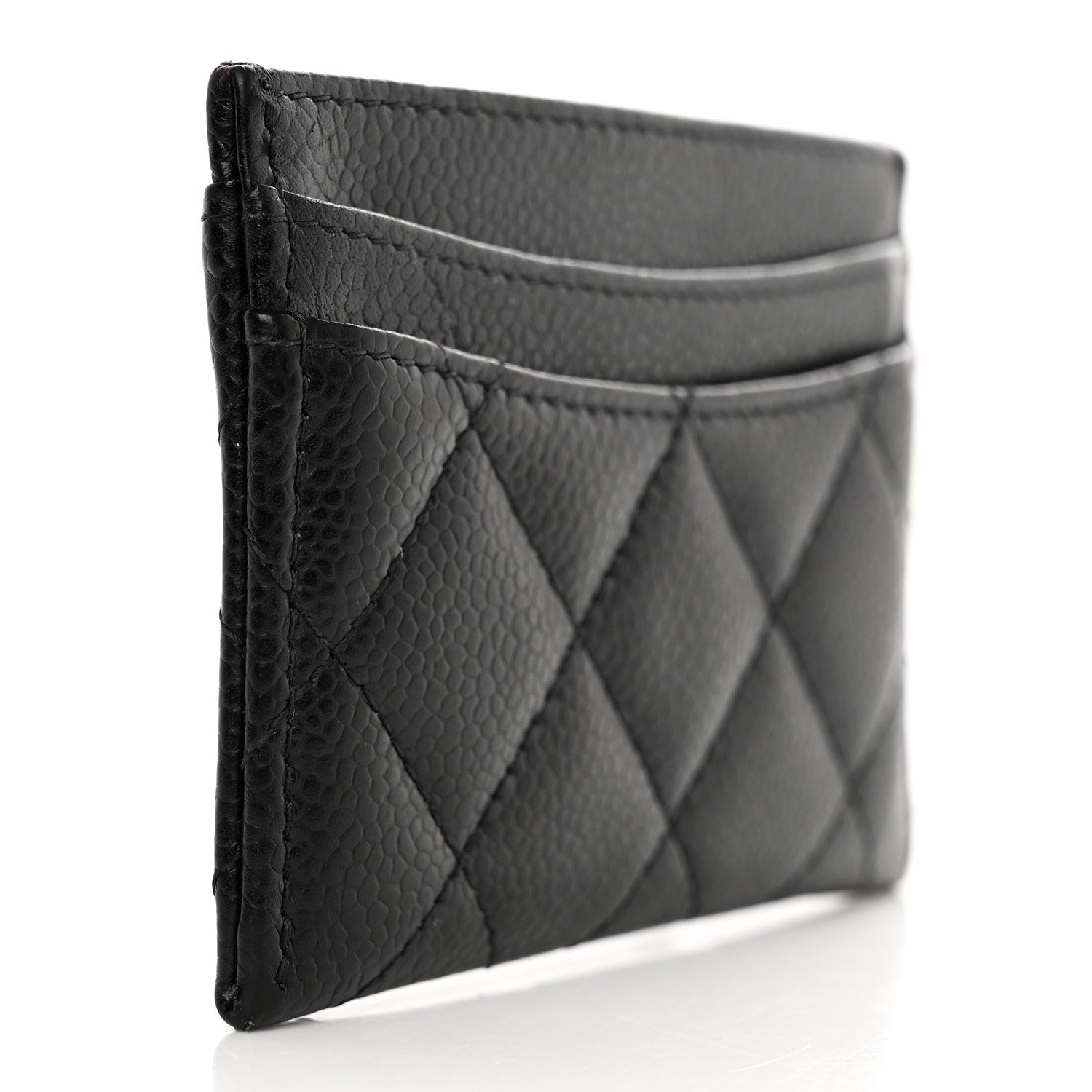 Chanel Caviar Quilted Card Holder Black 3 of 8