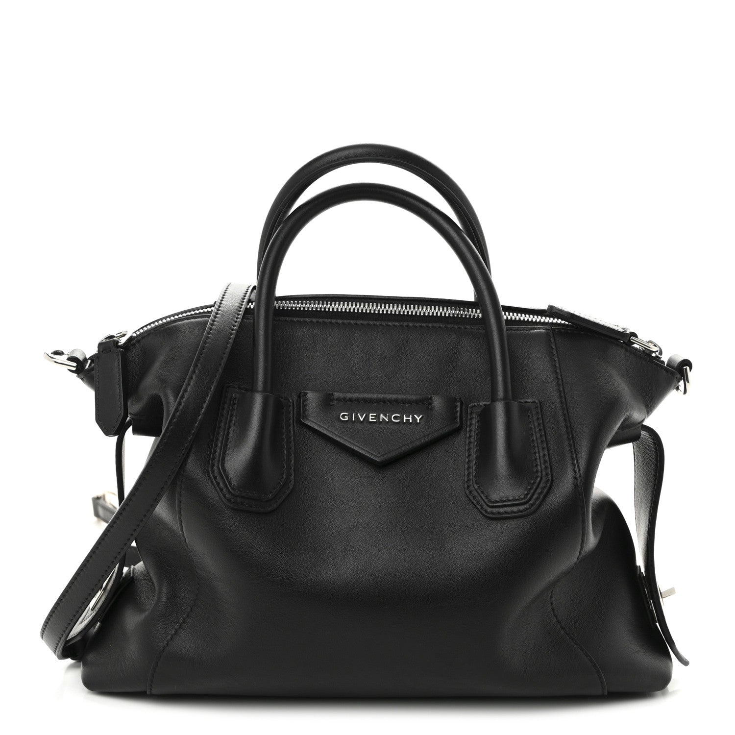 Givenchy Smooth Calfskin Small Soft Antigona Black 1 of 9