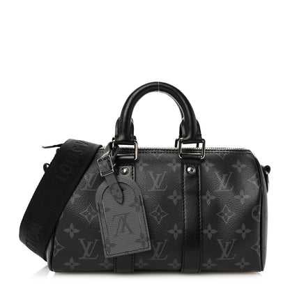 Louis Vuitton Reverse Monogram Eclipse Keepall Bandouliere 25 1 of 9