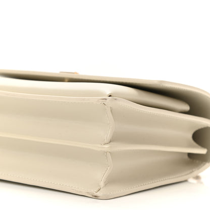 Saint Laurent Calfskin Medium Monogram Sunset Blanc Vintage 10 of 11