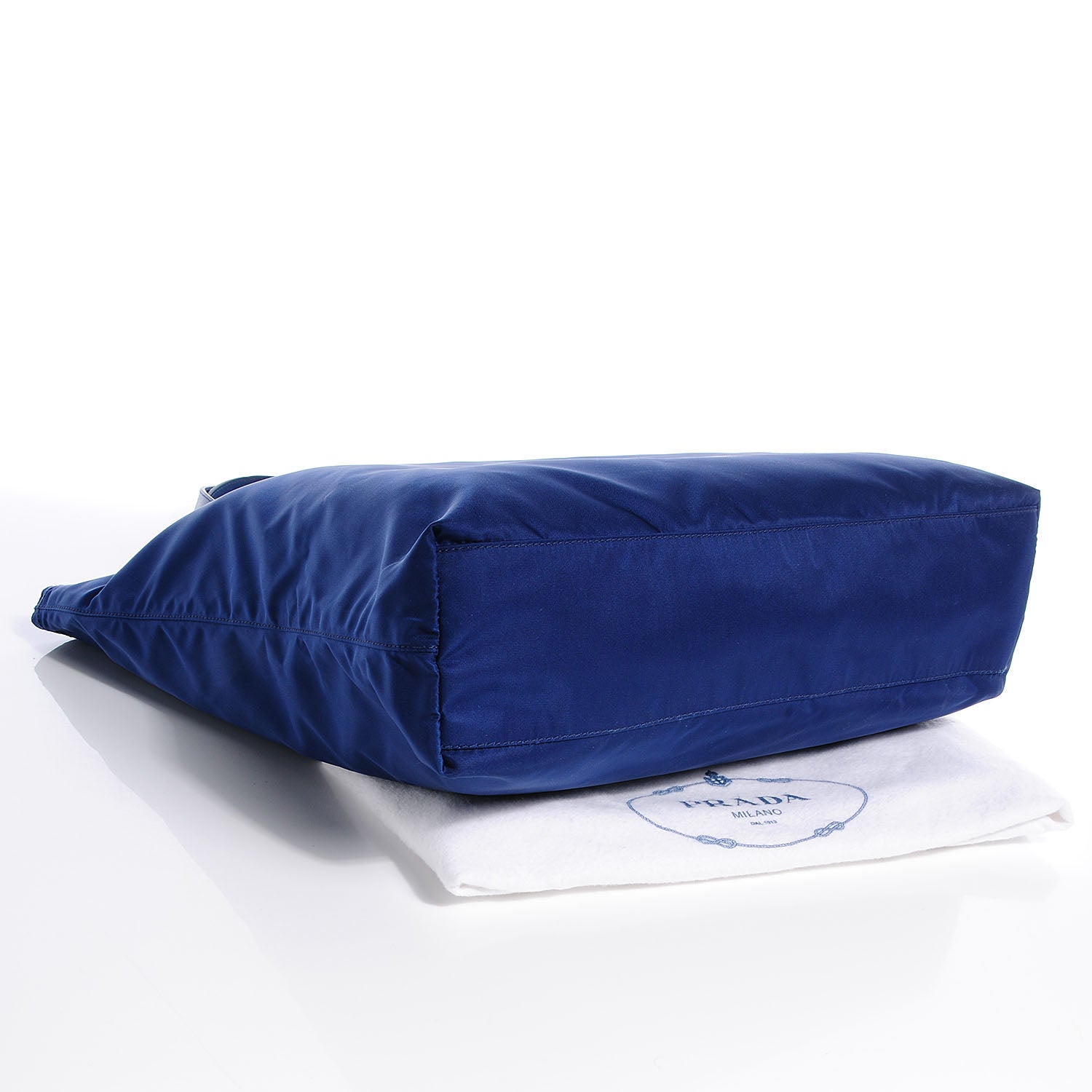 Prada Tessuto Saffiano Tote Bleuette 4 of 10