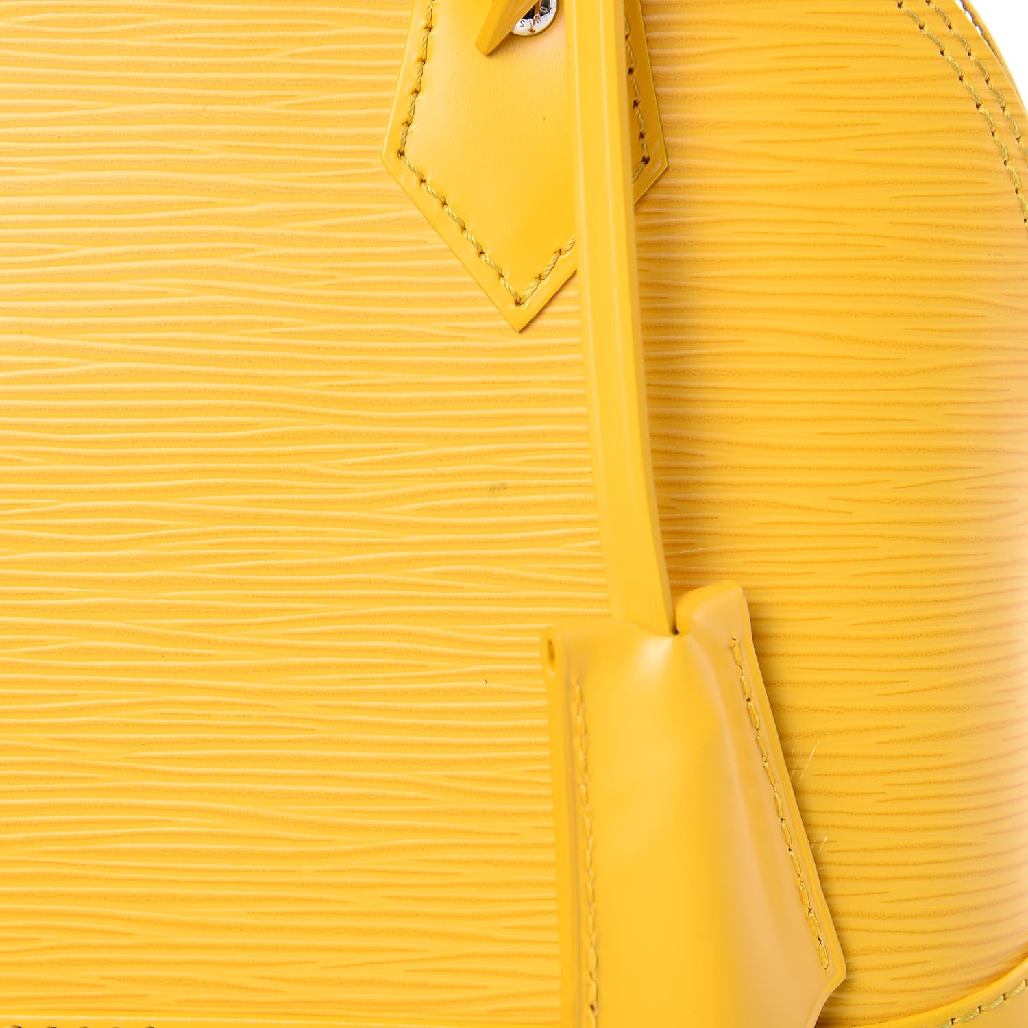 Louis Vuitton Epi Alma BB Citron 7 of 13