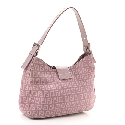 Fendi Zucchino Cuoio Hobo Lilla 3 of 10