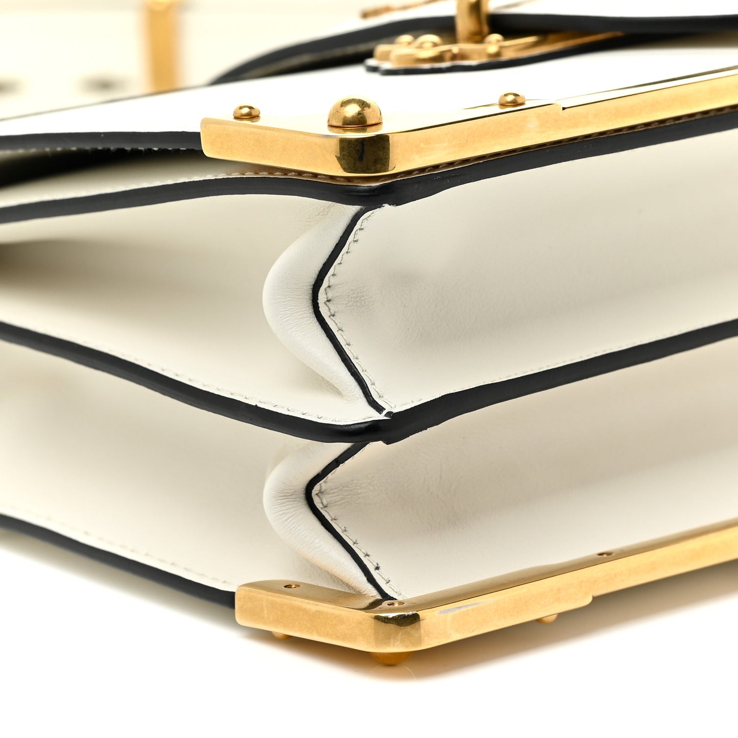City Calfskin Saffiano Cahier Bag Talco