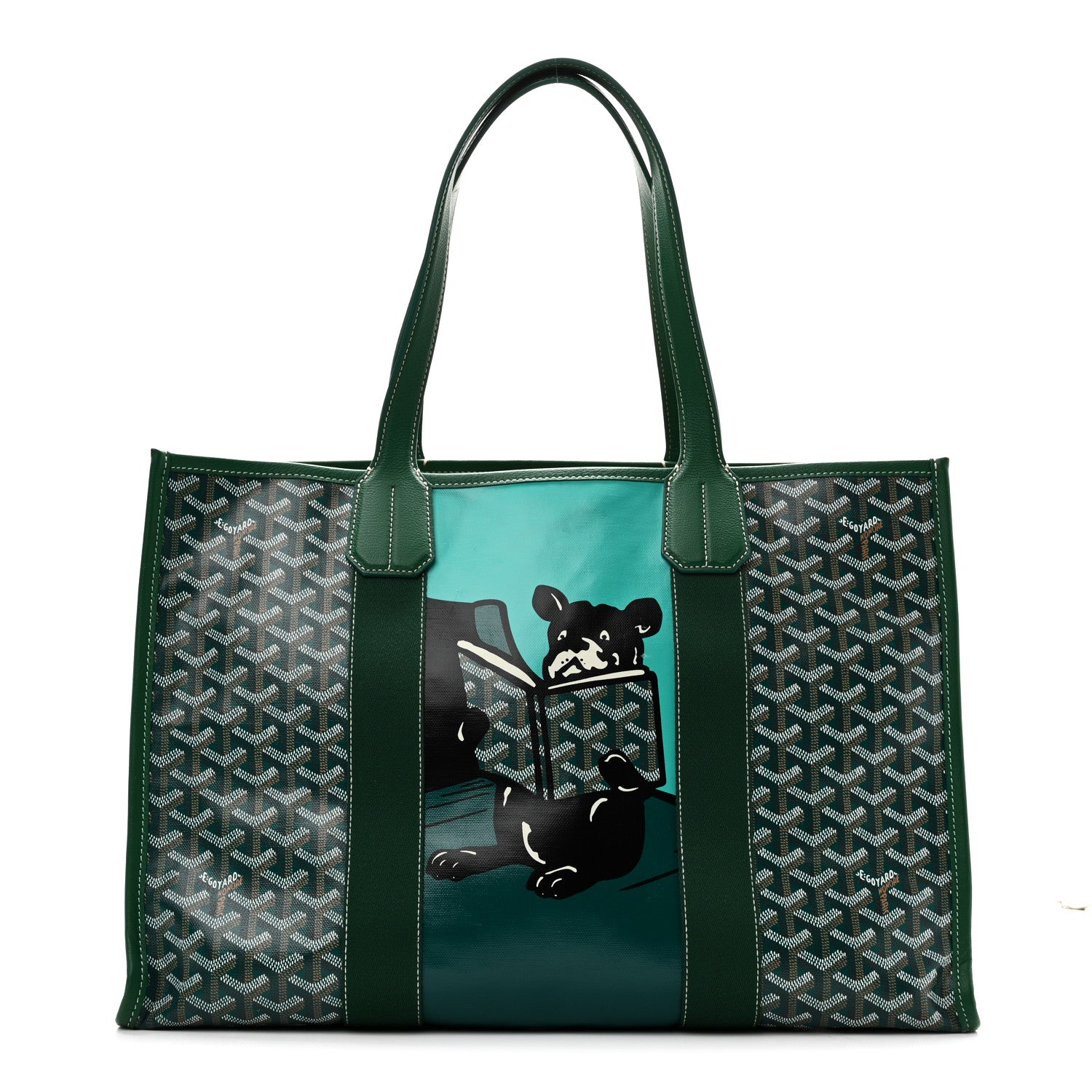 Goyard Goyardine Villette Tote Green 1 of 10