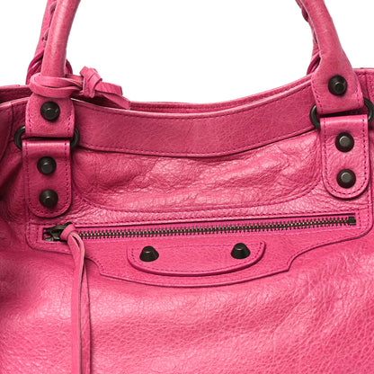 Balenciaga Agneau Classic Hardware Velo Cyclamen Fucsia 9 of 11