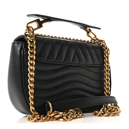 Louis Vuitton Calfskin New Wave Chain PM Black 3 of 9