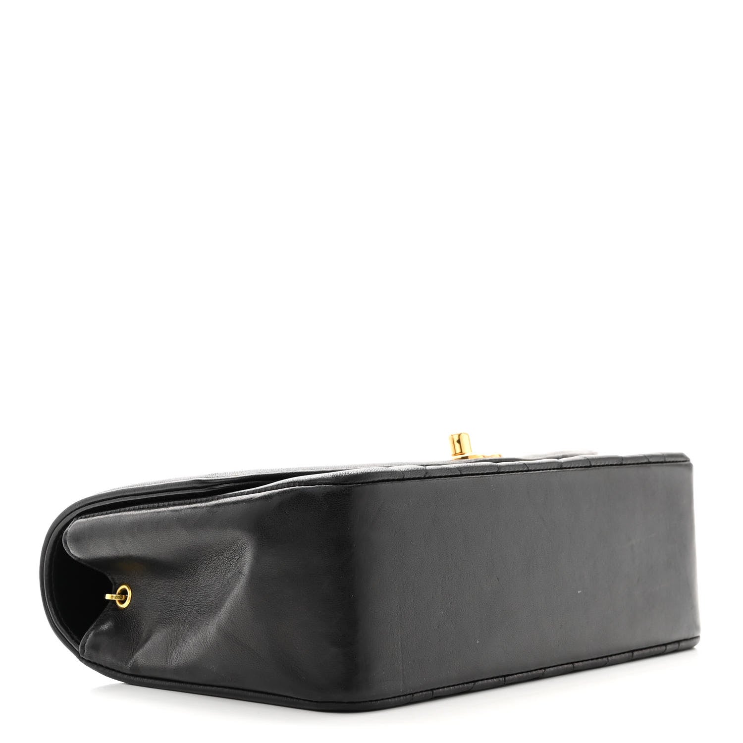 Chanel Lambskin Quilted Small Single Flap Black 4 of 10