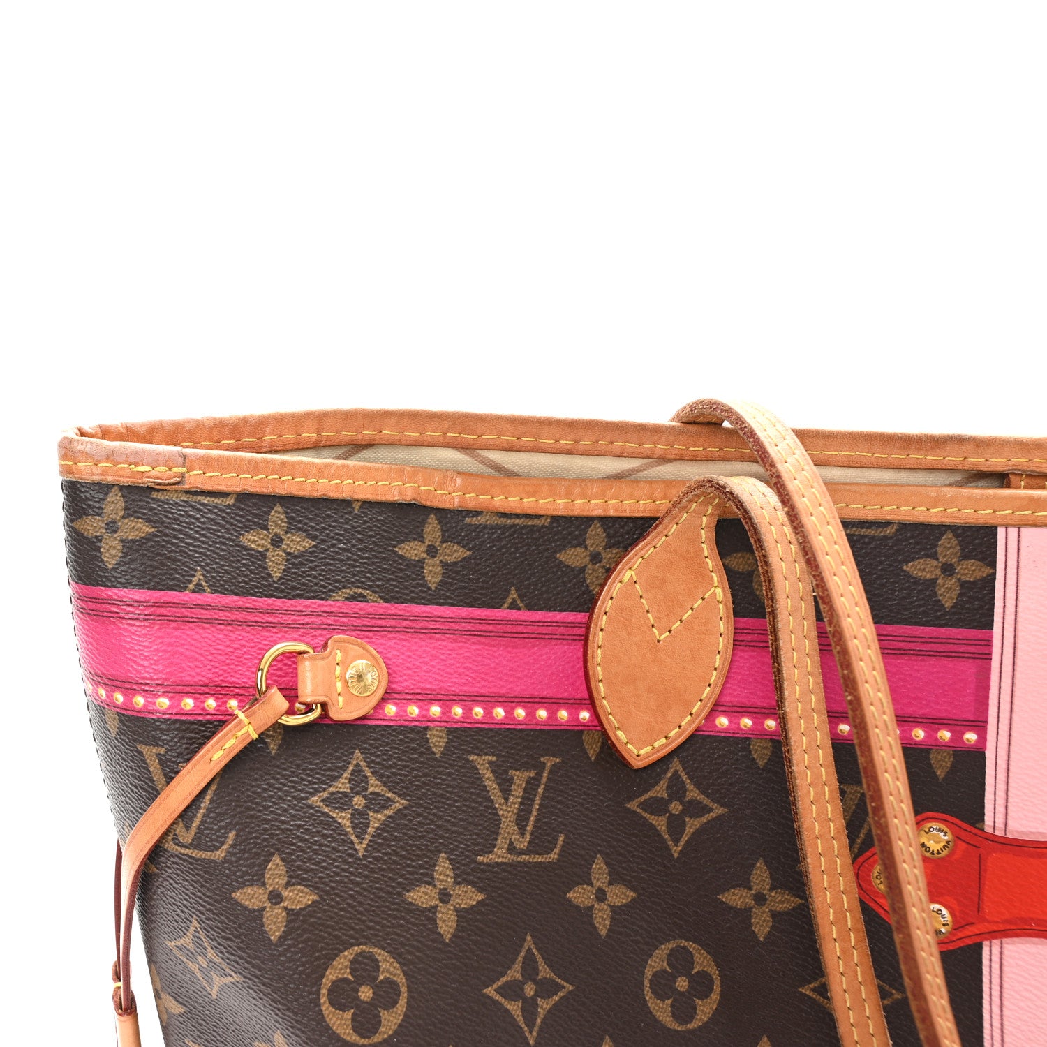 Louis Vuitton Monogram Summer Trunks Neo Neverfull MM 11 of 11