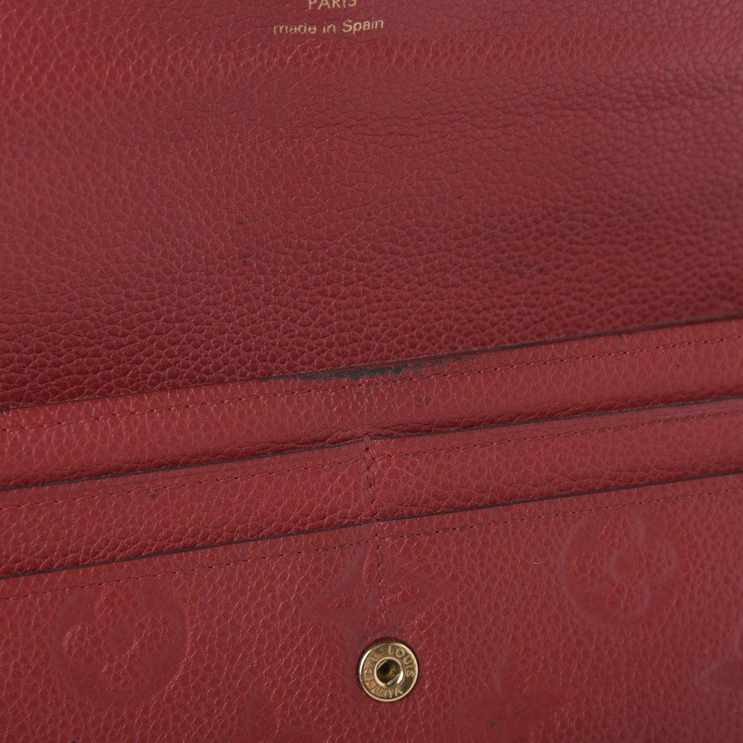 Louis Vuitton Empreinte Curieuse Wallet Cherry 12 of 13