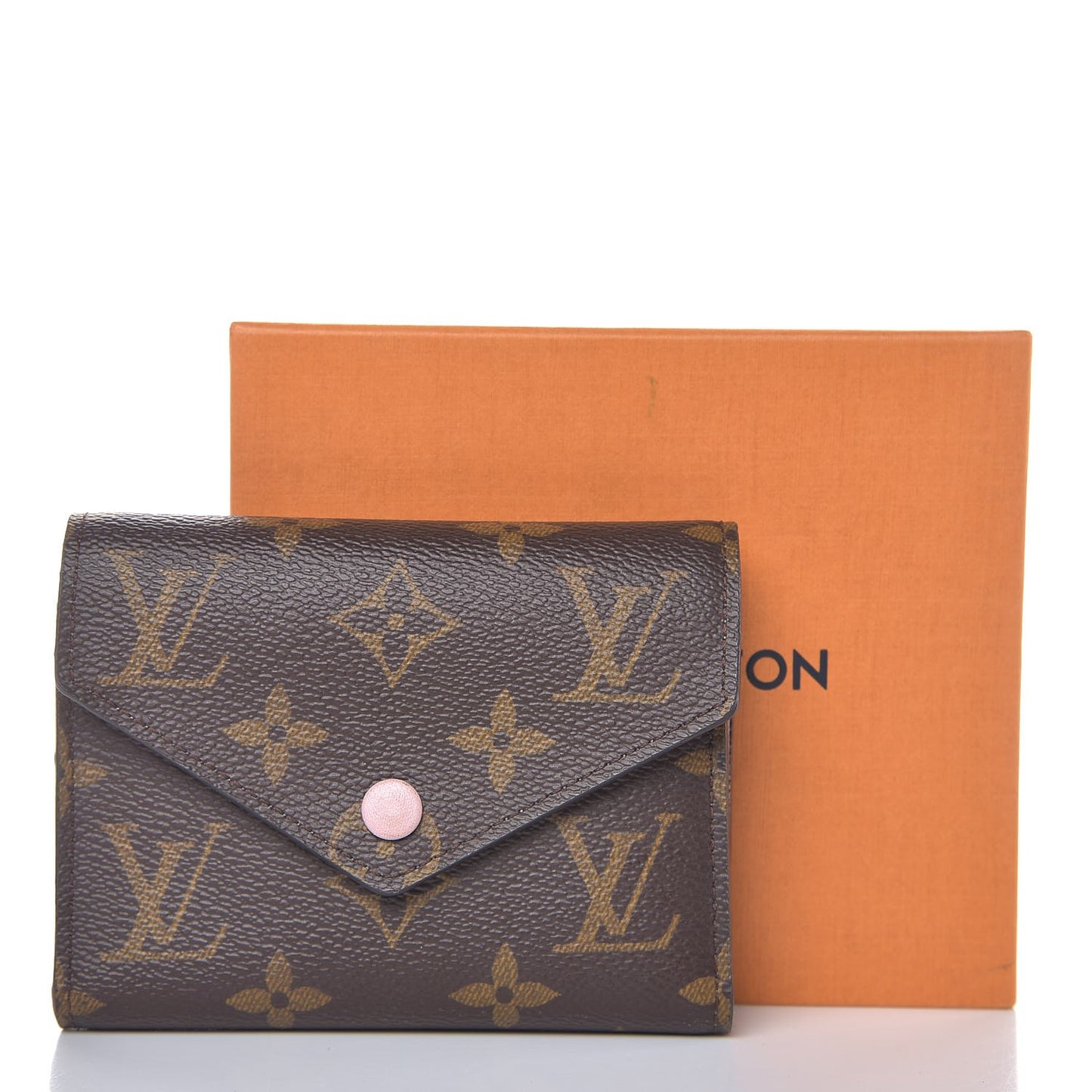 Monogram Victorine Wallet Rose Ballerine
