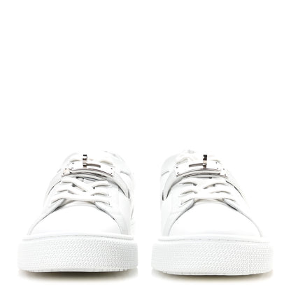 Hermes Calfskin Epsom Mens Day Sneakers 42 White 3 of 9
