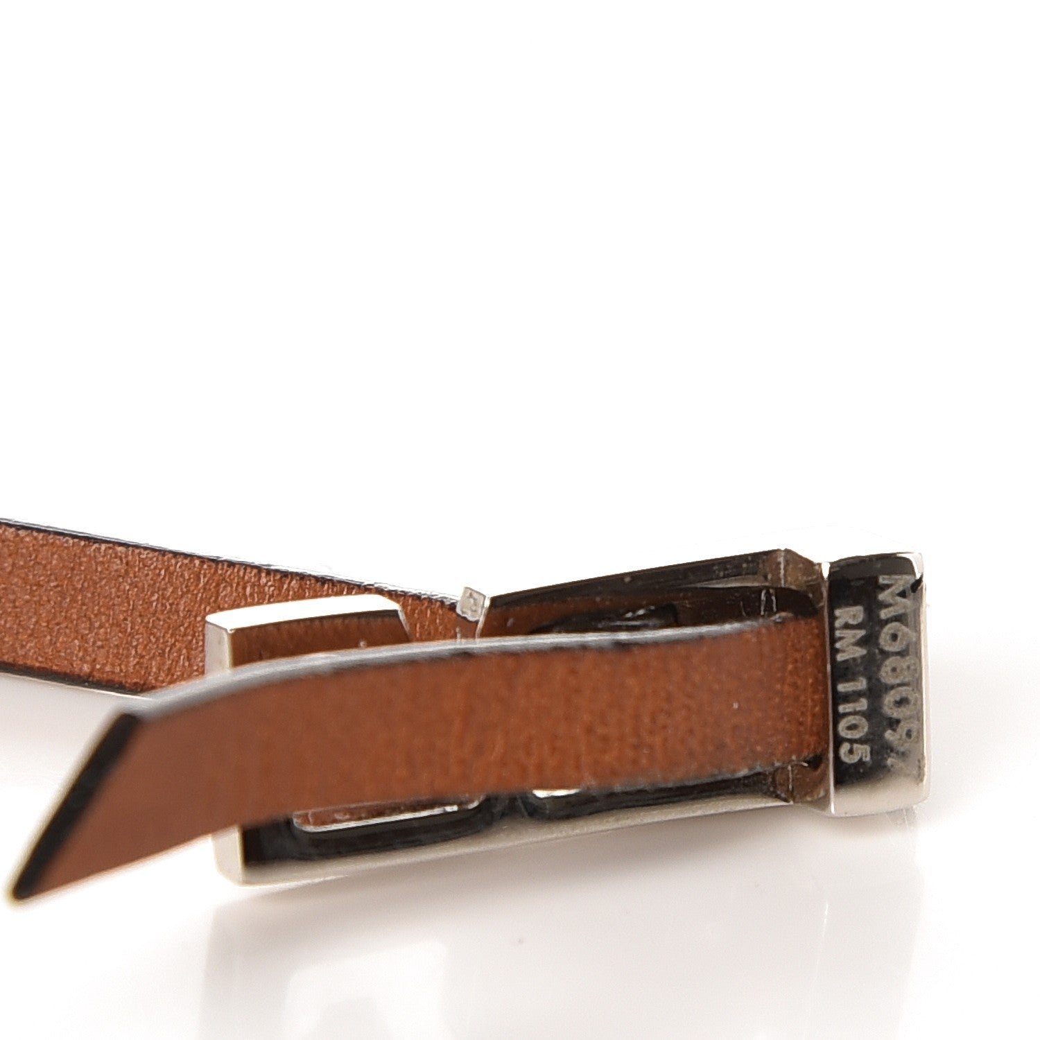 Louis Vuitton Leather Travel Key Bracelet Cognac 3 of 5