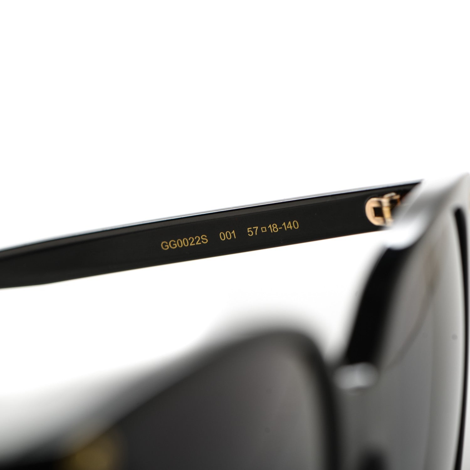 Gucci GG Sunglasses GG0022/S Black 6 of 7