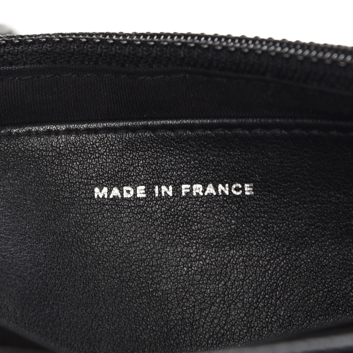 Chanel Caviar Half Moon Wallet On Chain WOC Black 7 of 8
