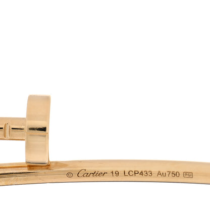 Cartier 18K Yellow Gold Small Juste Un Clou Bracelet 19 3 of 5