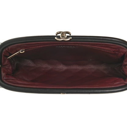 Chanel Lambskin Quilted Timeless Clutch Black 5 of 15