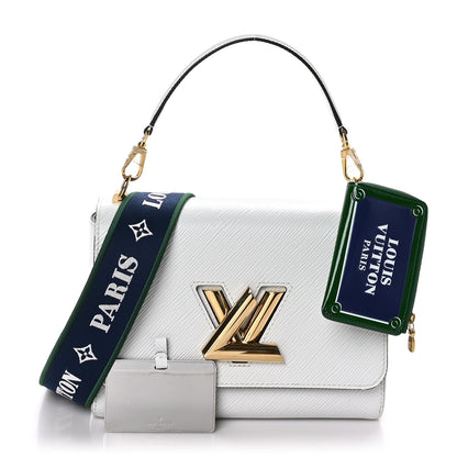 Louis Vuitton Epi Twist Top Handle Shoulder Bag MM White 3 of 9
