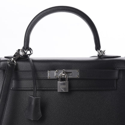 Hermes Epsom Kelly Sellier 28 Black 11 of 12