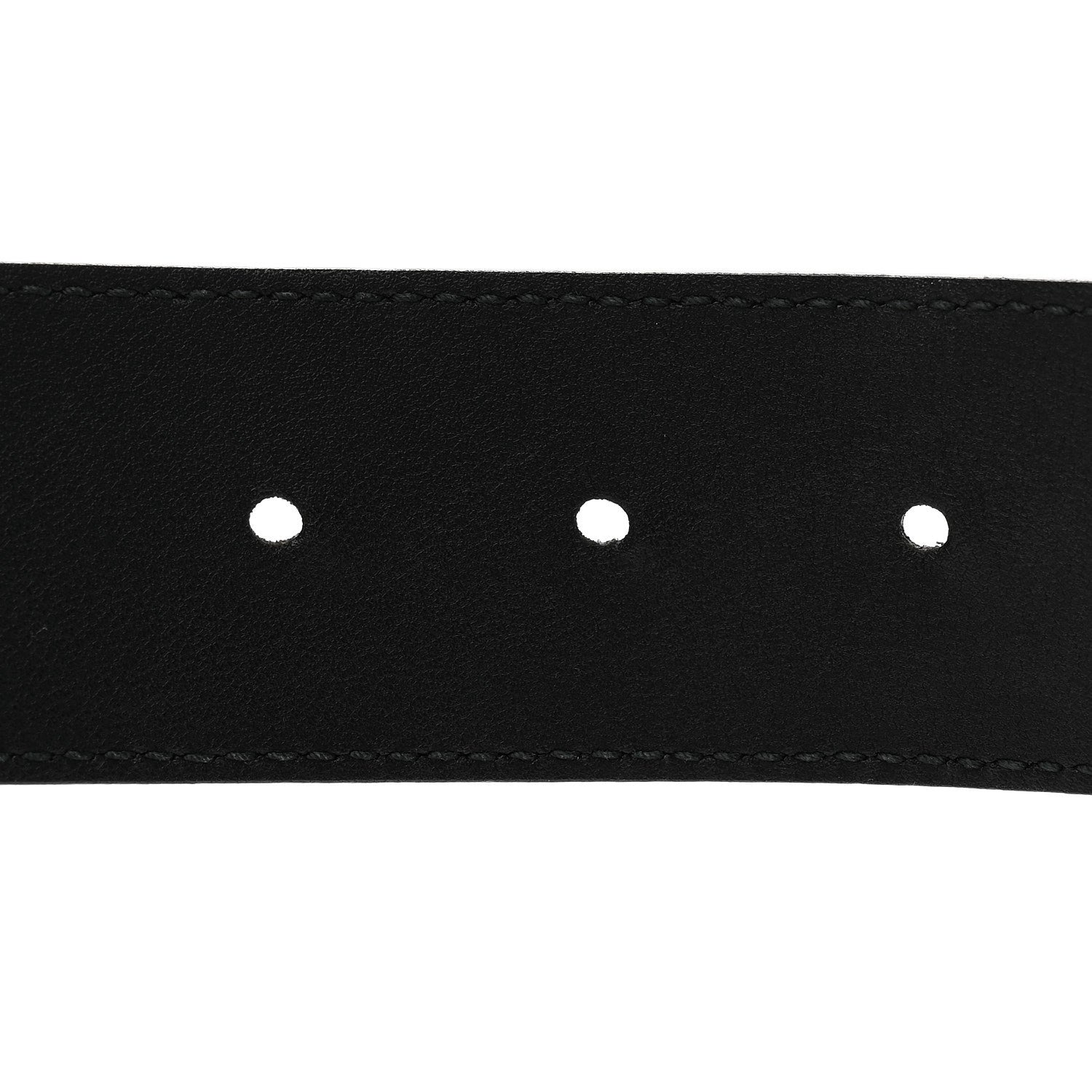 Gucci Textured Calfskin Double G 40mm Belt 95 38 Black 5 of 6