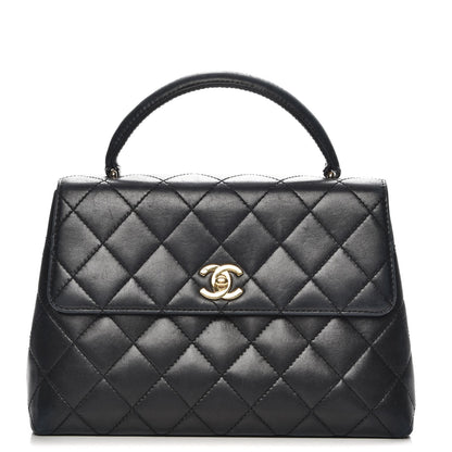 Chanel Lambskin Quilted Medium Kelly Flap Bag Black 1 of 13