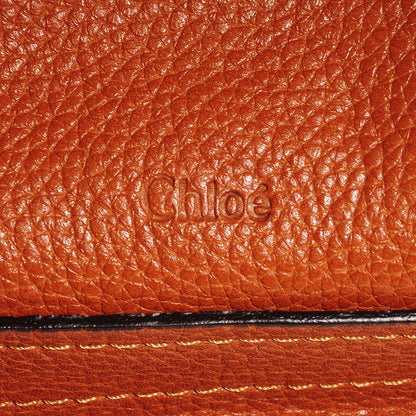 Chloe Calfskin Large Paraty Caramel 6 of 8