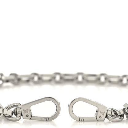 Louis Vuitton Metal Dauphine Chain Long Shoulder Strap Silver 3 of 3