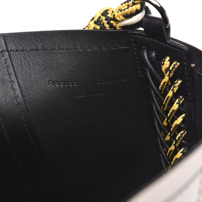 Proenza Schouler Smooth Calfskin Crochet Medium Hex Bucket Bag Clay 7 of 9