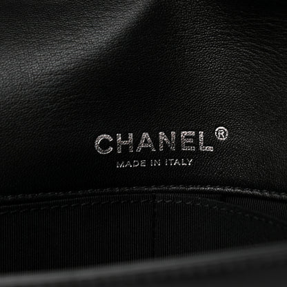 Chanel Patent Quilted Mademoiselle East West Flap Black 5 of 15