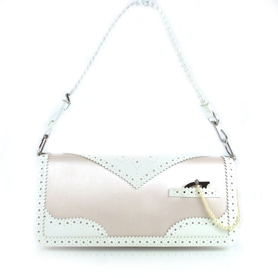 Christian Dior D'Trick Fox Fur Pearls Bag 1 of 12