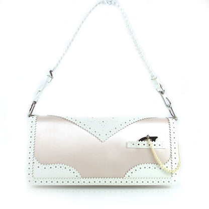 Christian Dior D'Trick Fox Fur Pearls Bag 1 of 12