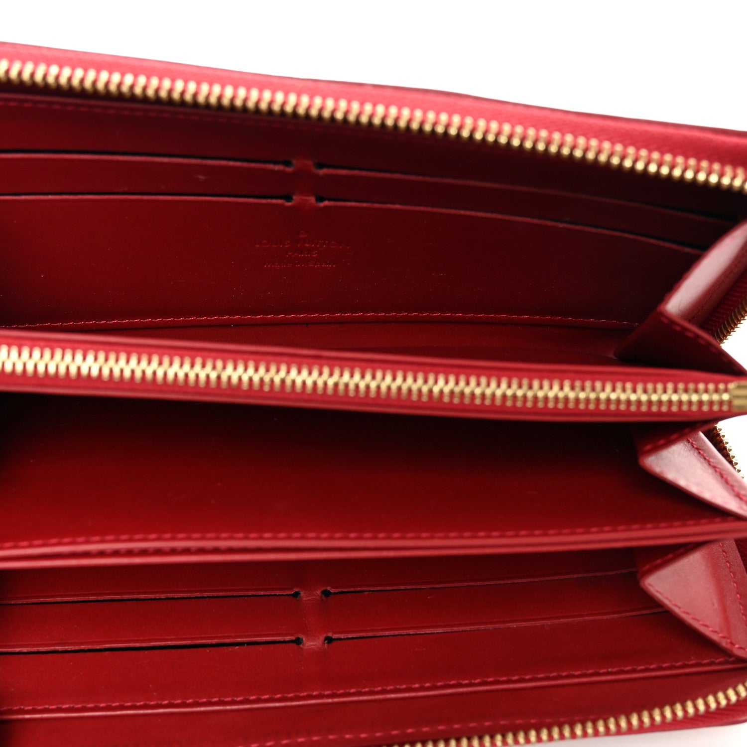 Louis Vuitton Vernis Zippy Wallet Pomme D'Amour 5 of 8