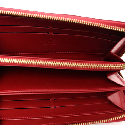 Louis Vuitton Vernis Zippy Wallet Pomme D'Amour 5 of 8