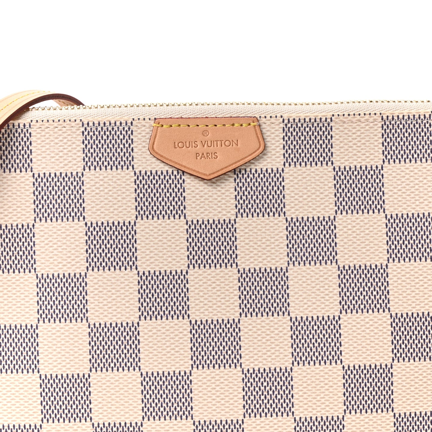 Damier Azur Double Zip Pochette