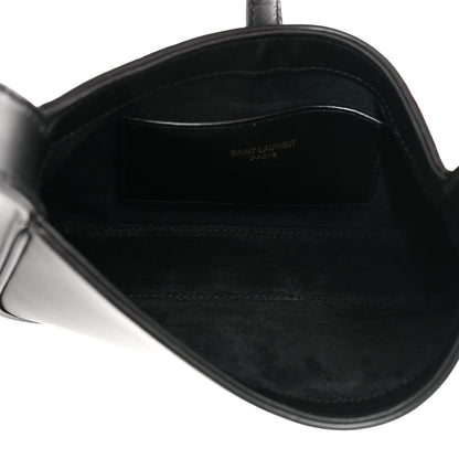 Saint Laurent Smooth Calfskin Le 5 A 7 Mini Hobo Black 5 of 10