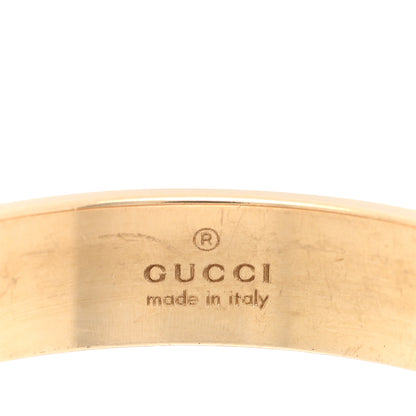 Gucci 18K Yellow Gold 4mm Icon Thin Band Ring 58 8.25 4 of 4