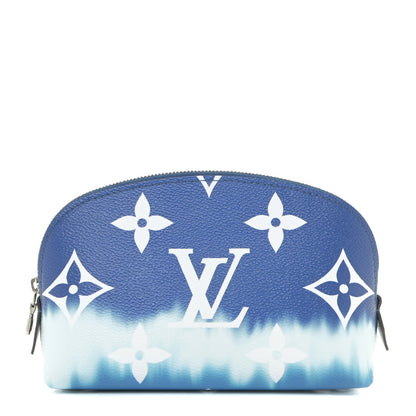 Louis Vuitton Monogram Giant Escale Cosmetic Pouch Blue 1 of 9