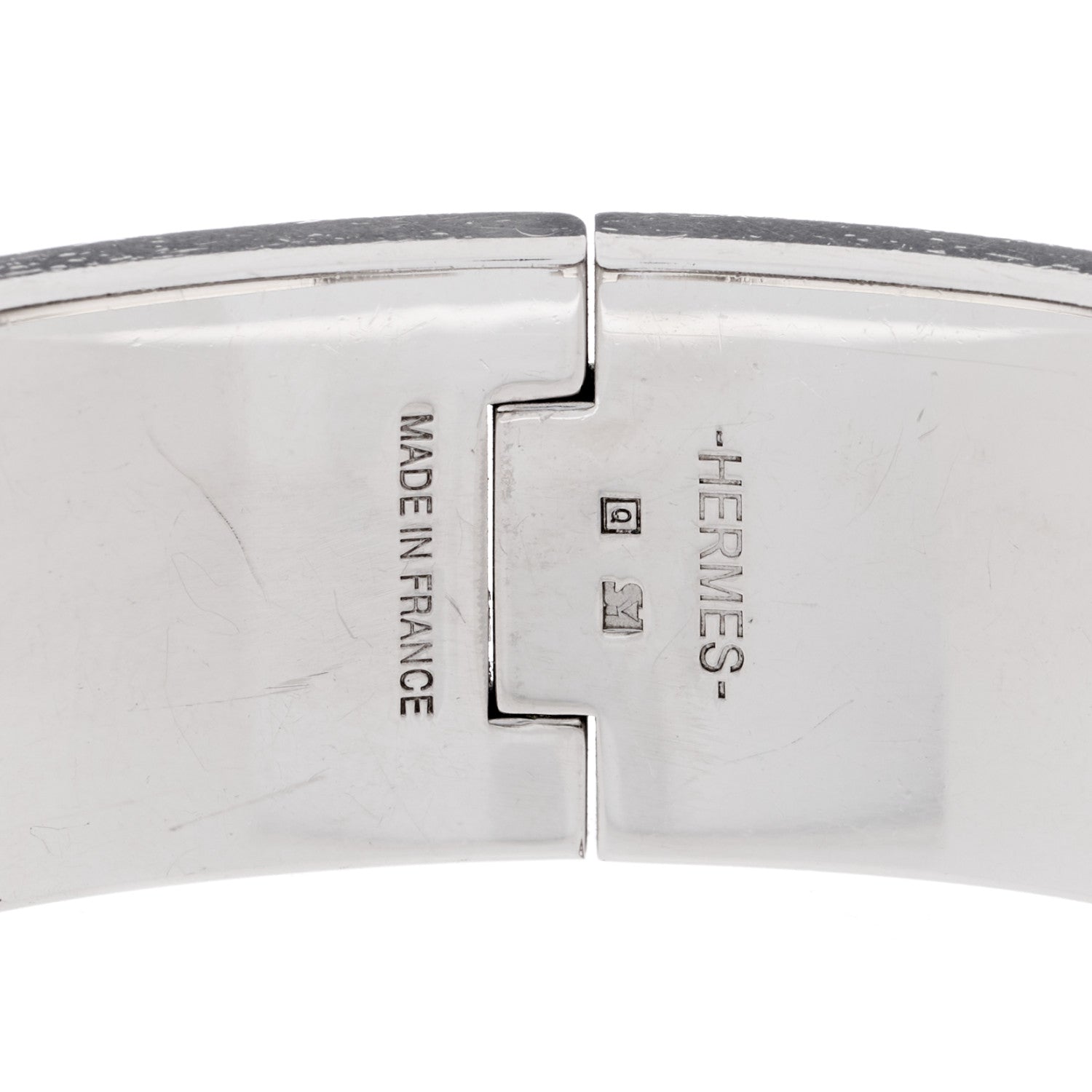 Hermes Enamel Wide Clic Clac H Bracelet GM Rouge Vif 3 of 3