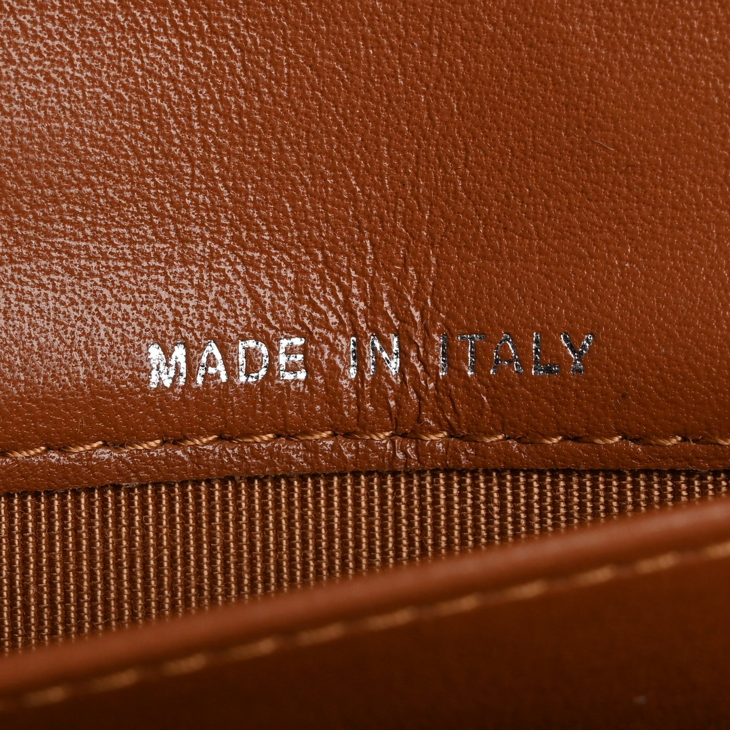 Caviar Quilted Long Flap Wallet Light Brown