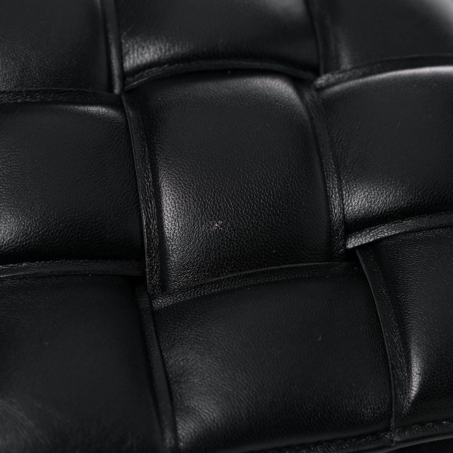 Bottega Veneta Nappa Maxi Intreccio Padded Cassette Crossbody Bag Black 18 of 18